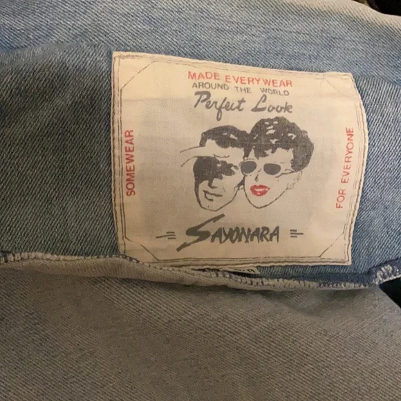 Sayonara perfect look denim jacket size L - Picture 12 of 13